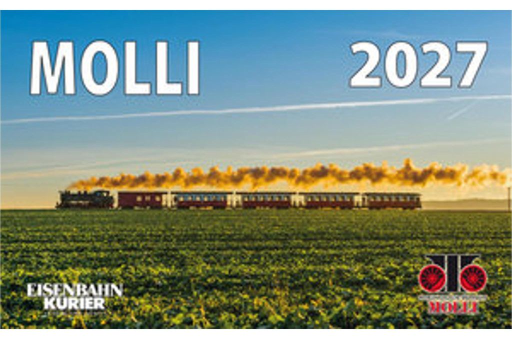 Kalender Molli 2027 – Die schnellste Schmalspurbahn Image du produit 