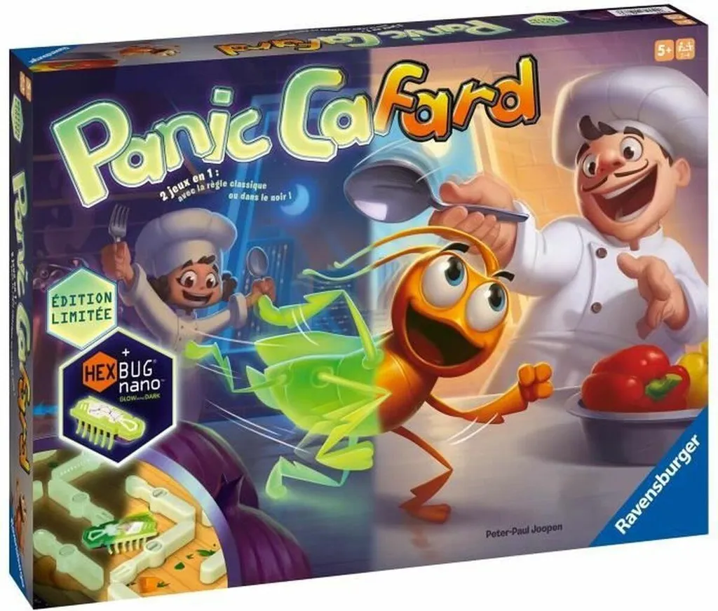 Ravensburger Cockroach Panic Jeu de Société Phosphorescent HEXBUG nano - 3