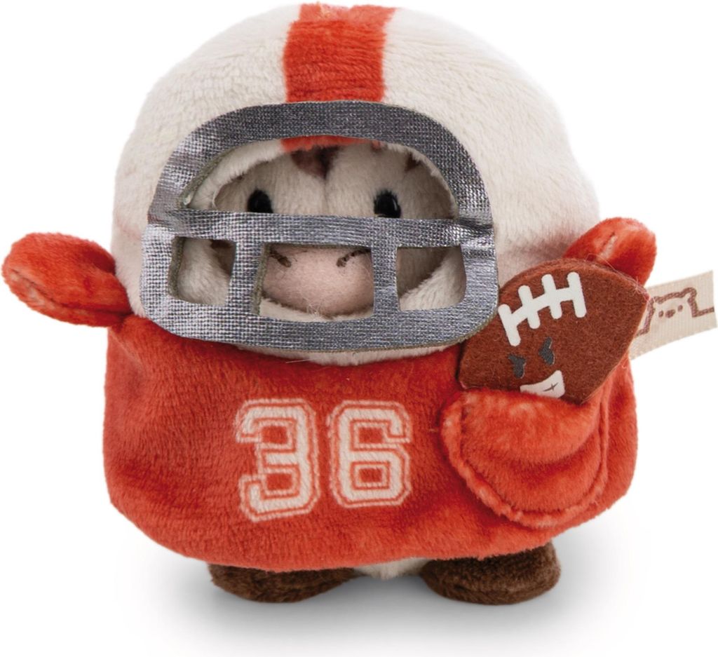 NICI Kuscheltier Set Zebra Stripey mit Football u. Produktbild 
