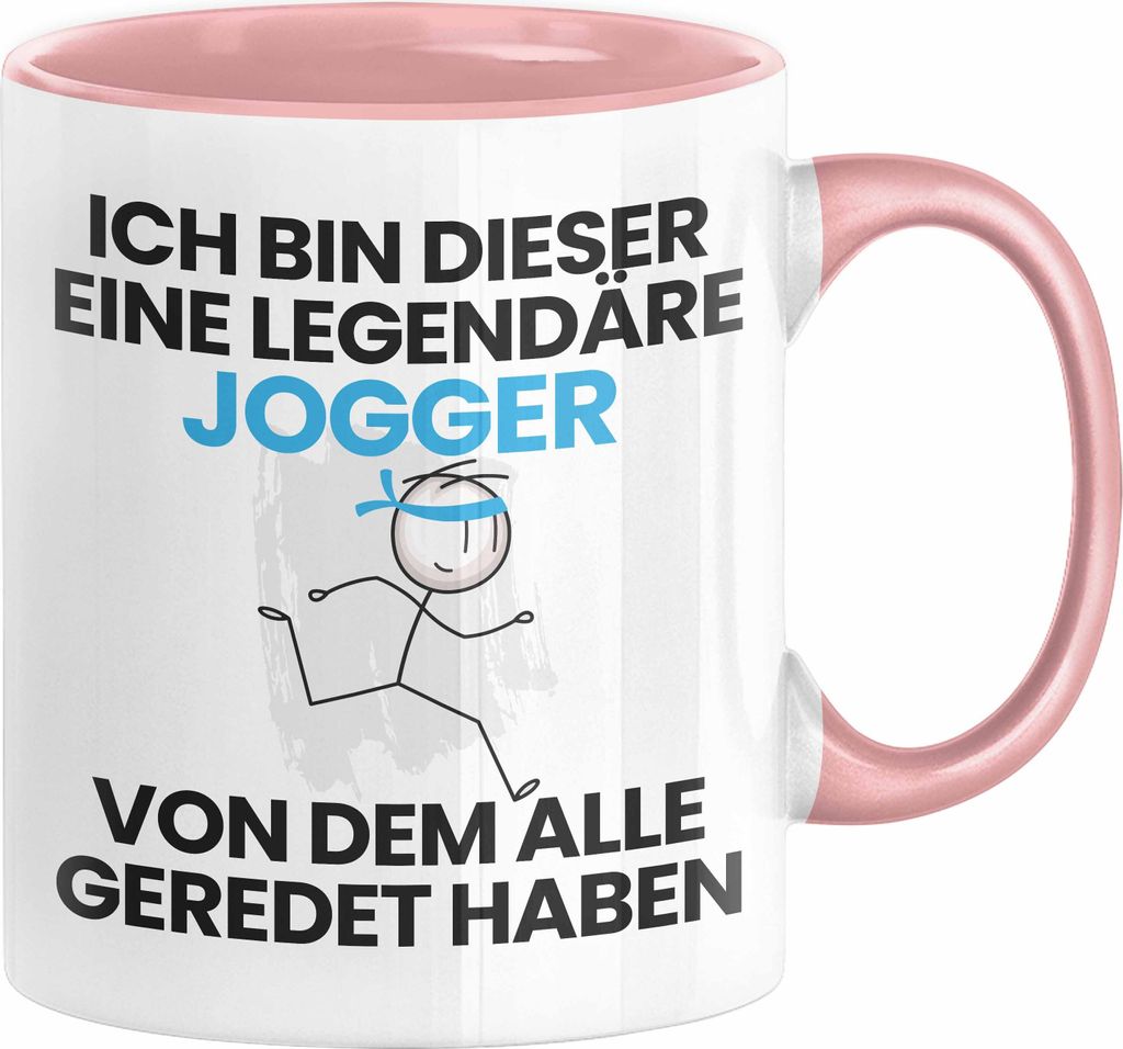Jogger Geschenk Tasse Lustige Geschenkidee Geburtstag für Produktbild 