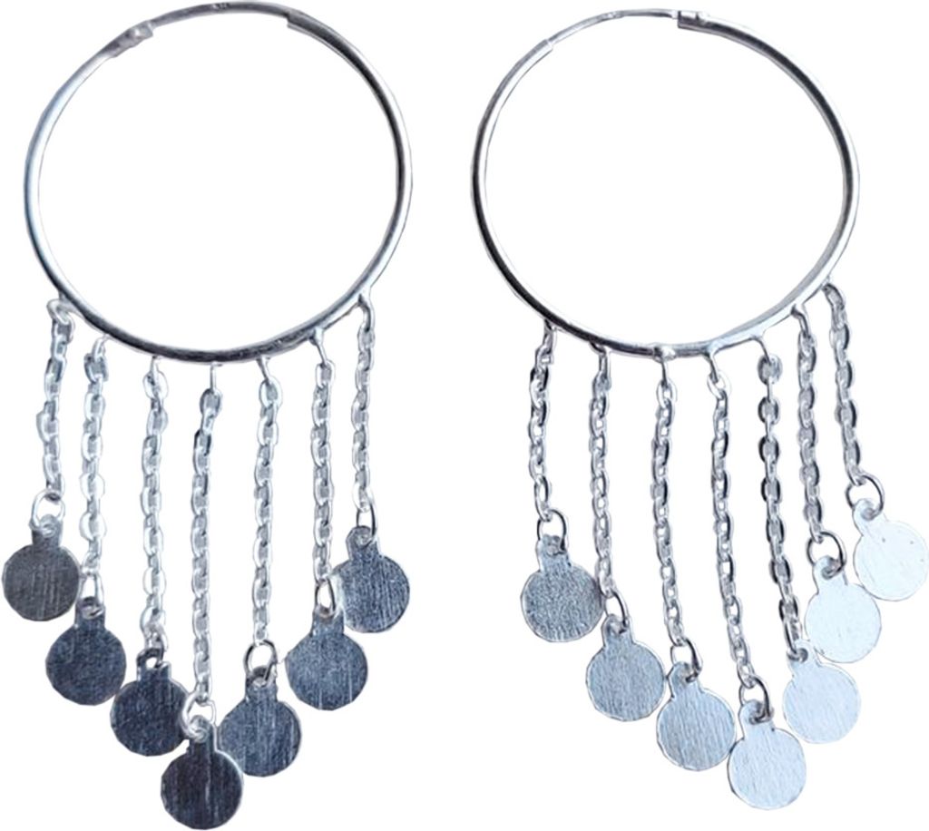 Damen Creolen Diana aus 925 er Sterling Silber