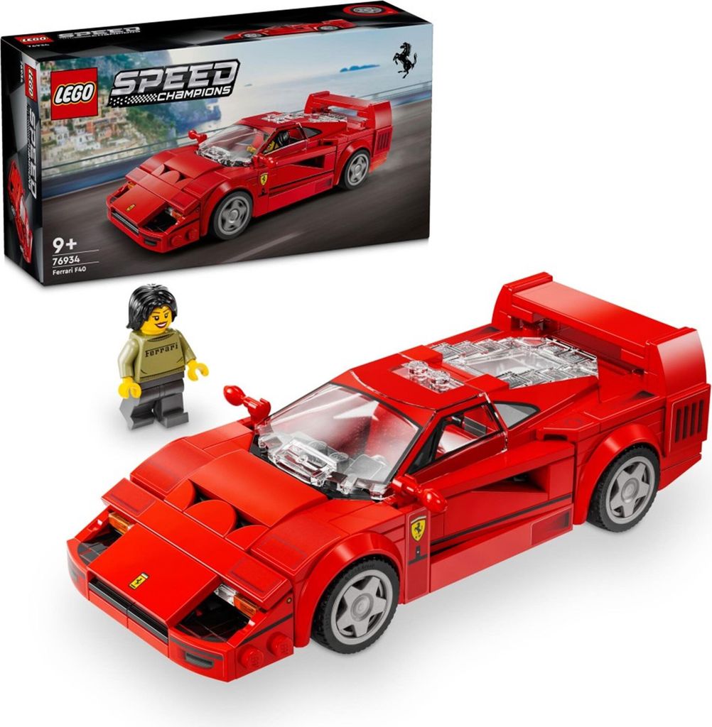 LEGO Speed Champions 76934 Ferrari F40 Supercar Produktbild 