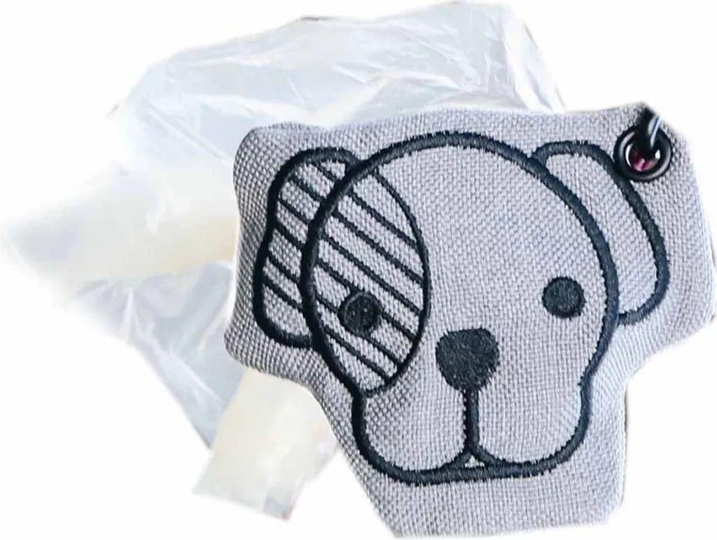 Porta sacchetti Kentucky Dogwear Grigio - Dispenser Elegante Cane