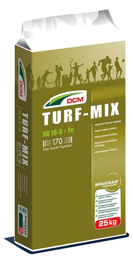 Cuxin DCM Turf-Mix 25 kg Minigran Rasendünger für Sport- Produktbild 
