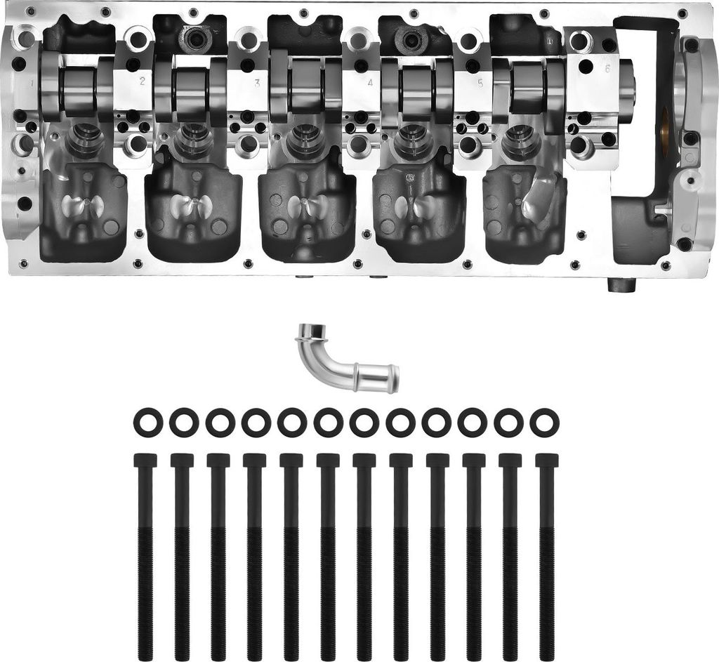 Culasse complète pour VW Transporter V Multivan V 2003-2009 Image du produit 