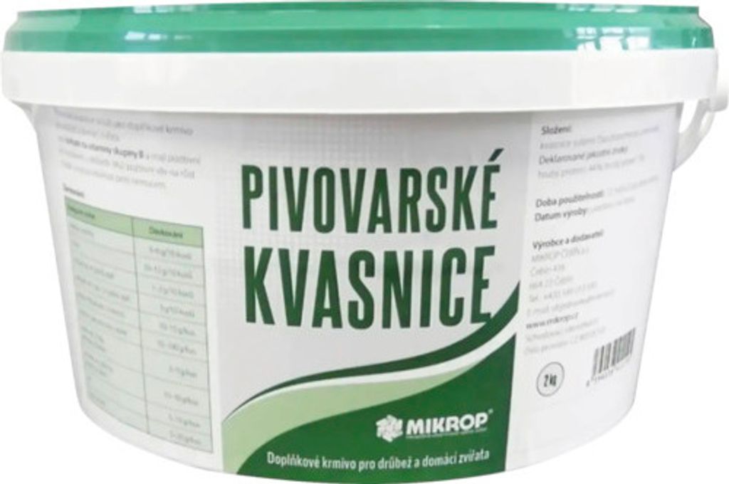 Pivovarské kvasnice sypané 2 kg Obrázok produktu 