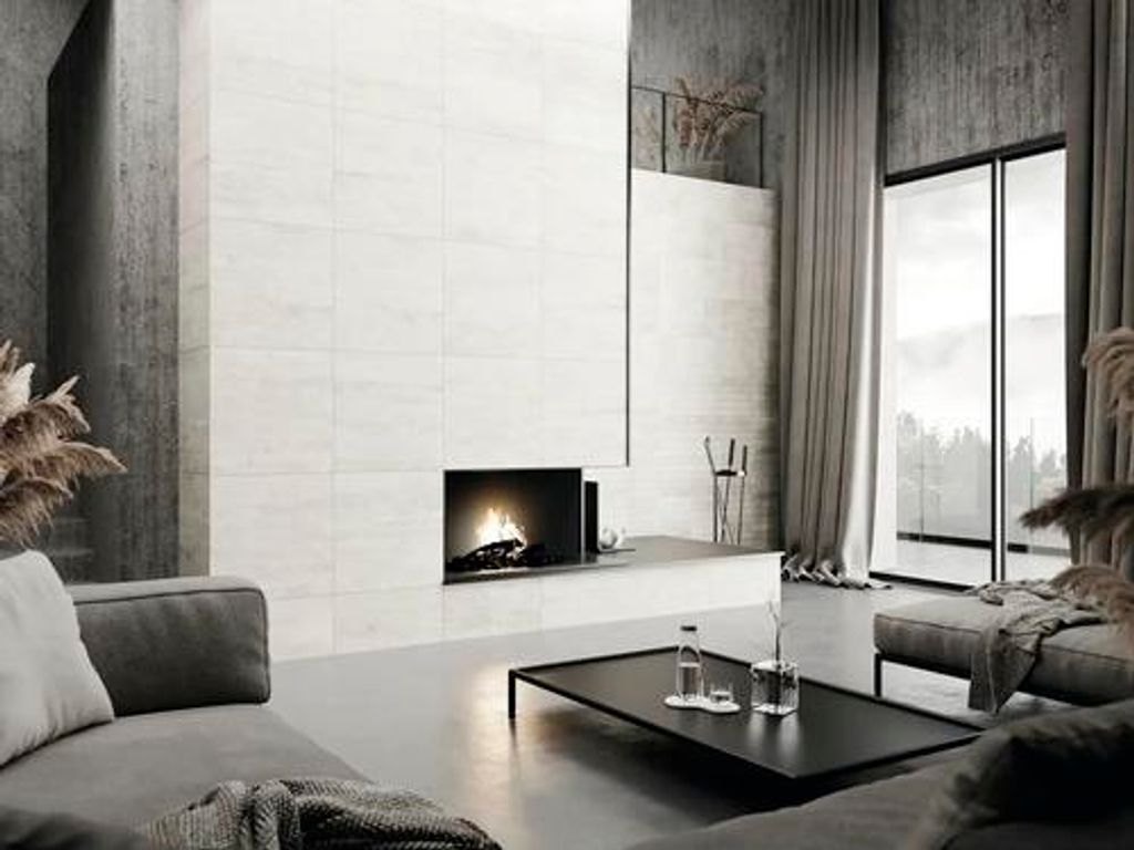 MIRAVA Sockel GLASGOW white 8 x 60 cm