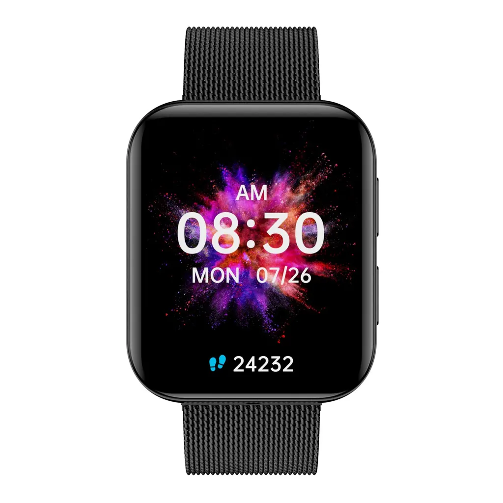 Smartwatch GRC Maxx Display HD Amoled 1,78" Chiamate e SMS IP68 Impermeabile Nero Acciaio