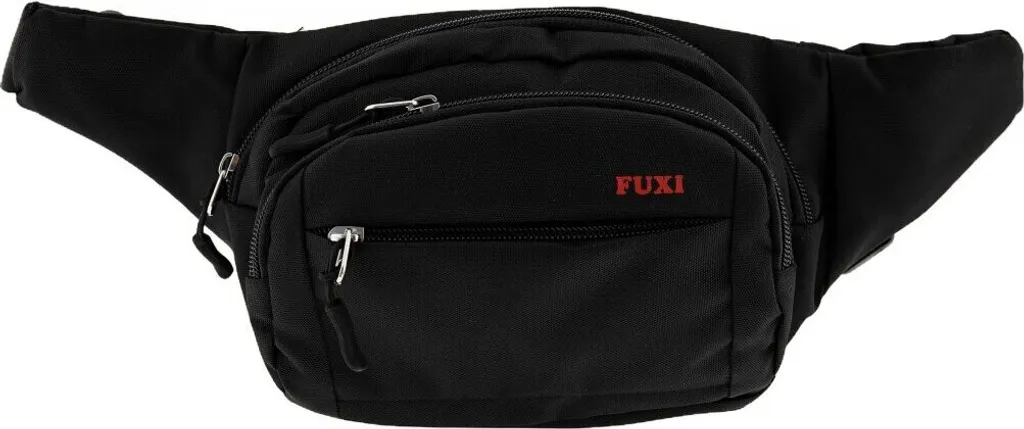 Borsa Tracolla Viaggio Nera 3 Scomparti Zip | Leggera e Sicura