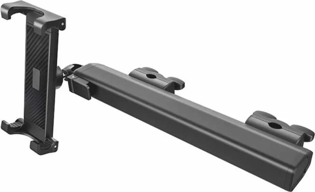 Support de Smartphone pour Appuie-Tête de Voiture Noir - Rotation 360°