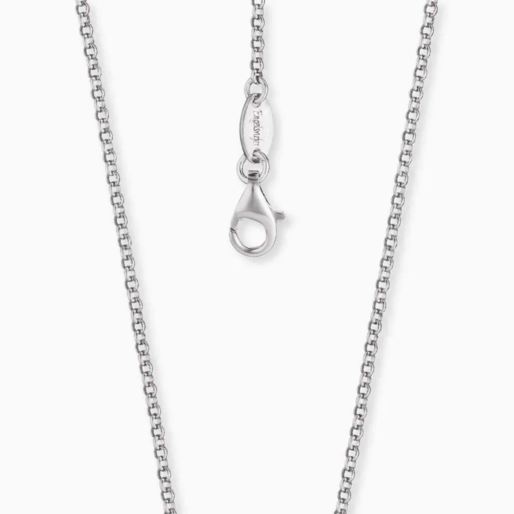 NKlaus 20cm collana di piselli in argento sterling 925 ossidato bracciale annerito largo 2mm 13850