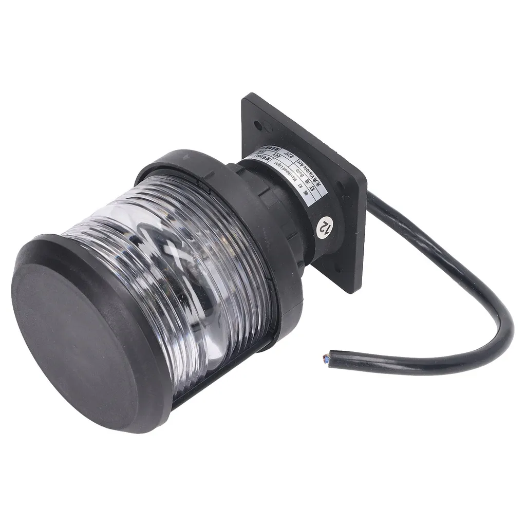 Feu de navigation à LED marine blanc 360° pour éclairage de pont bateau