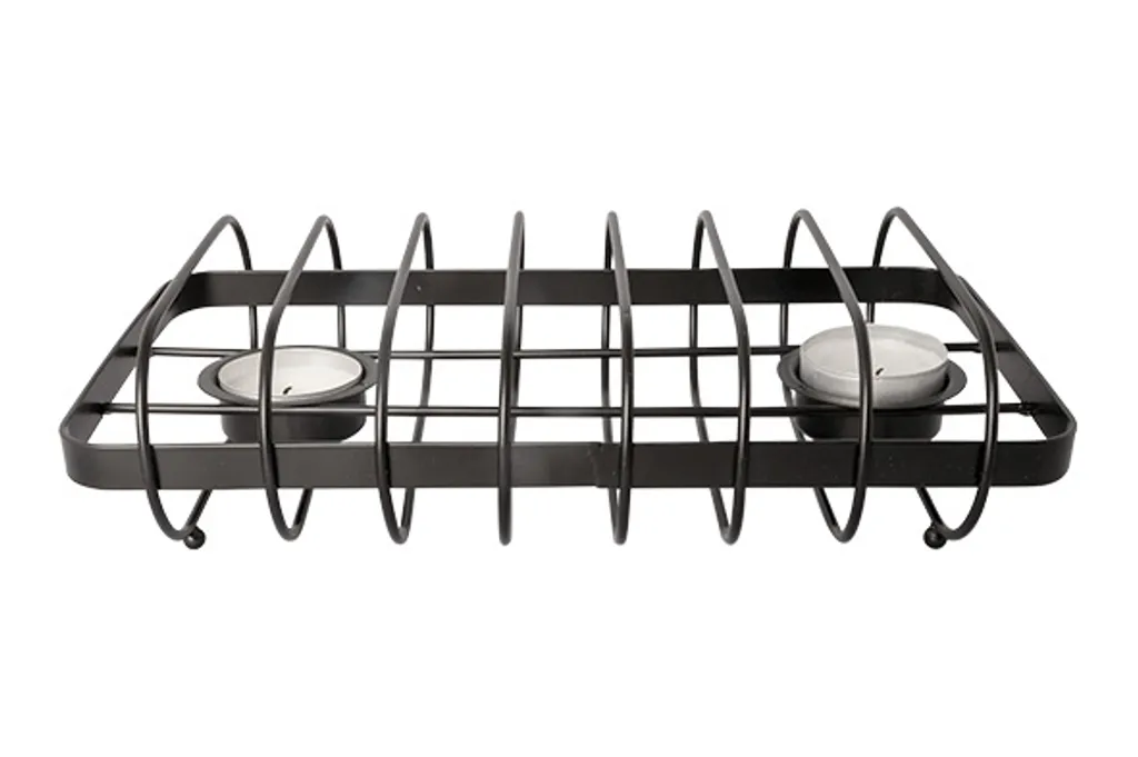 Réchaud de table pour buffet et dîner avec 2 bougies ajustables flexibles