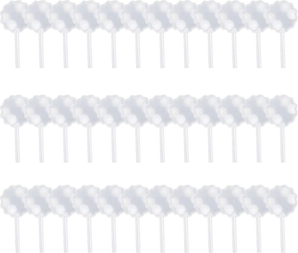 4 ml Kunststoff-Cupcake-Pipetten, 50 Stück Einweg-Flüssigkeitsinjektoren, Quetschpipetten zum Übertragen von Flüssigkeiten für Erdbeeren, Cupc...