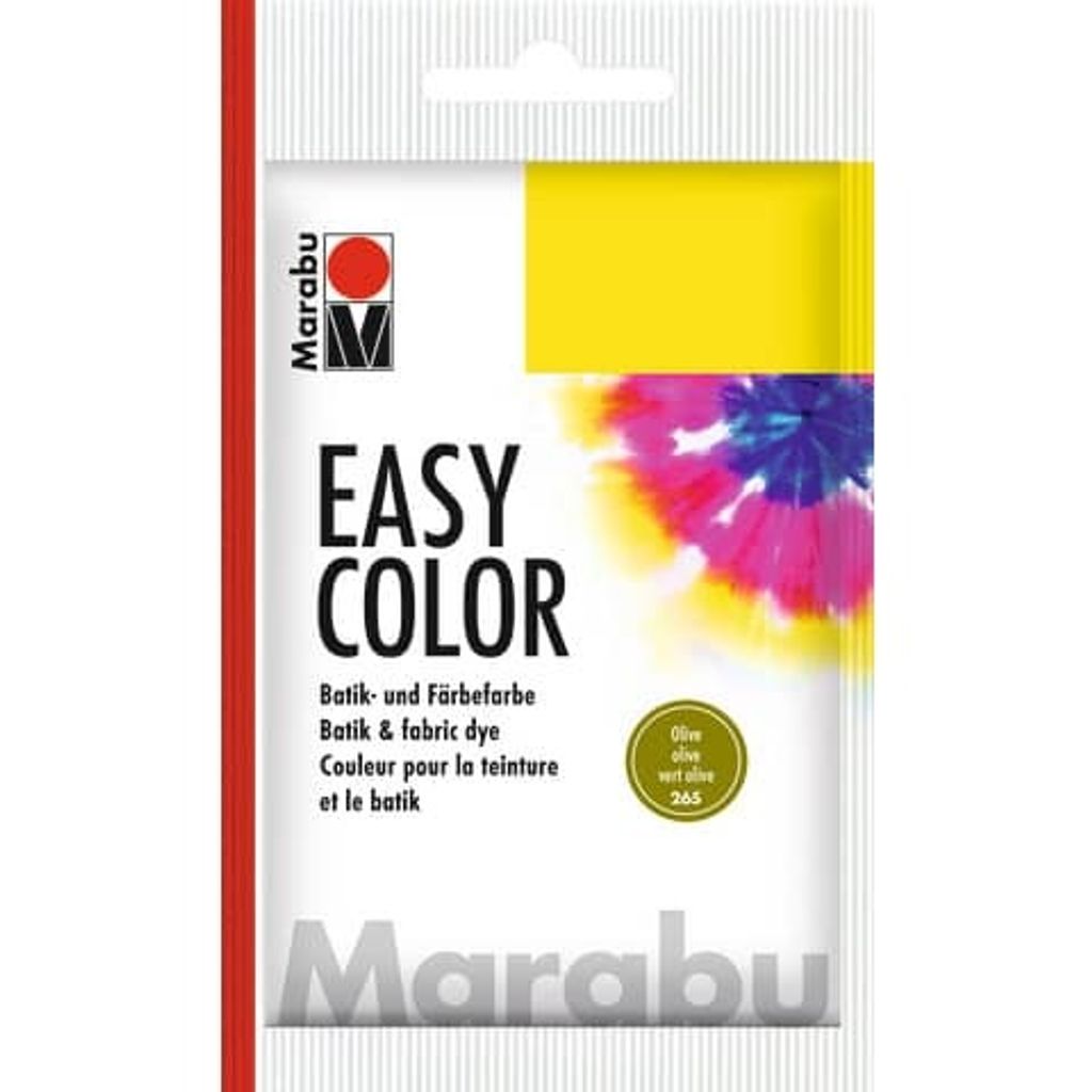 Marabu Batikfarbe Easy Color 25 g olive 265 Produktbild 
