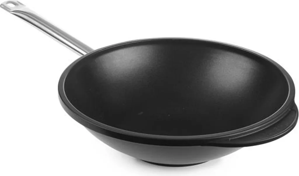 Wok HENDI 32cm in Titanio: Basta Bruciacchiati, Cucina come un Dio