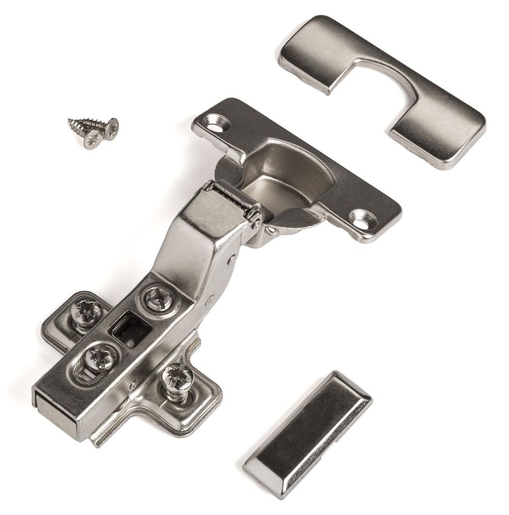 SOTECH Topfband T52 Innenanschlag 105° SOFT-CLOSE – Klickmontage, mit Montageplatte