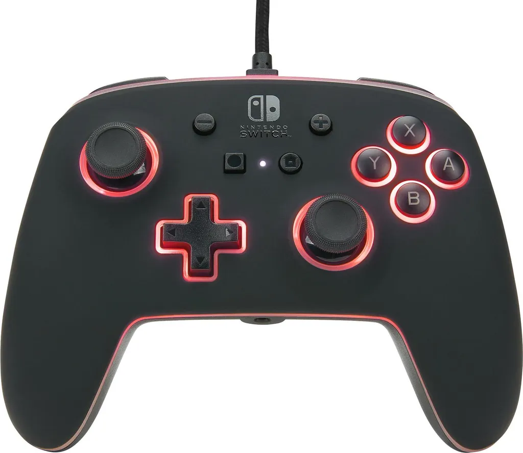 Manette Nintendo Switch avec Prise Casque et Éclairage Spectra Lumineux