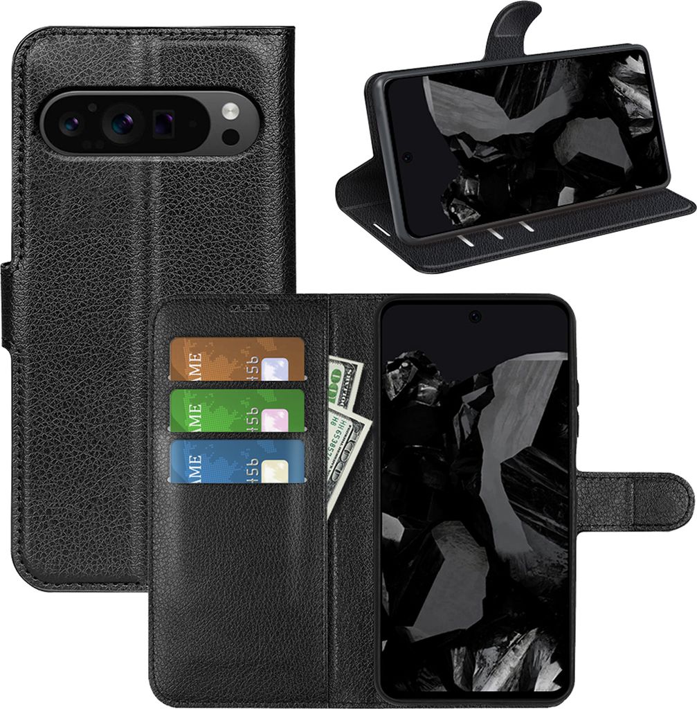 Hülle Google Pixel 9 Pro XL Handy Tasche Handyhülle Klapphülle Flip Cover Case Etui