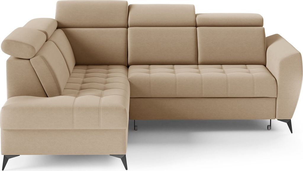 Modernes Ecke, Ecksofa mit Schlaffunktion und Bettkasten Sofagarnitur Sofa Eckcouch L-Form, Couch für Wohnzimmer, Schlafsofa, Eck-Sofa, Wohnlandsc...