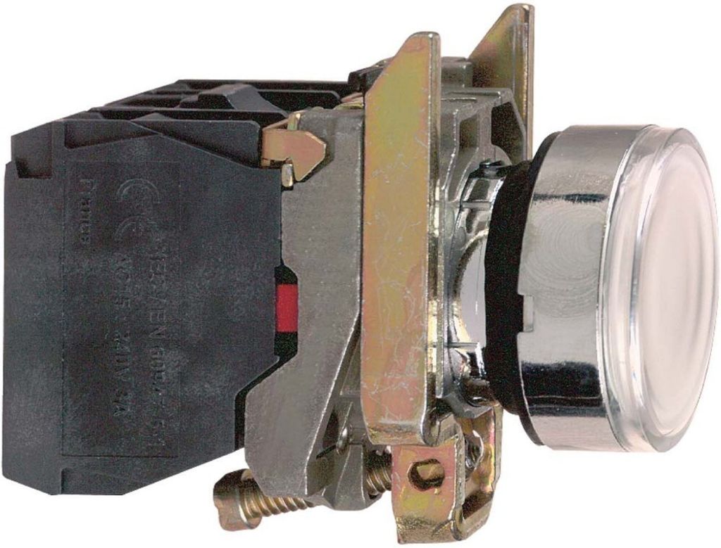 Schneider Electric XB4, Silber, 220-240 V, 50 - 60 Hz, 10 A, 30 mm, 57 mm