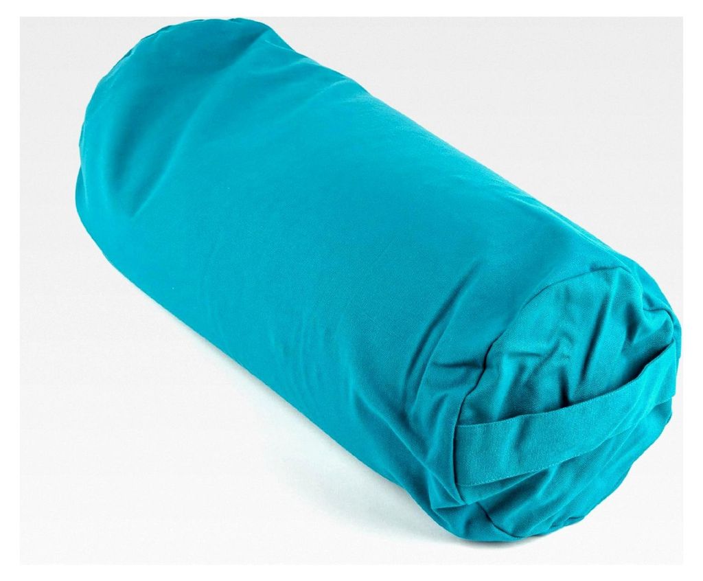 Buchweizen Bolster Kissen | Ergonomisches Yoga- und Meditationskissen | Abnehmbarer Bezug und natürliche Füllung | Geeignet für Entspannung und ...