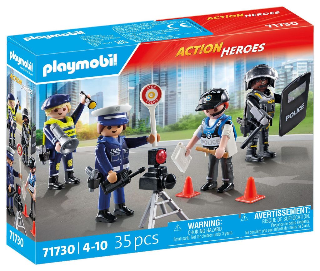 PLAYMOBIL 71730, Polizei, 4 Jahr(e), Mehrfarbig, Kunststoff Produktbild 
