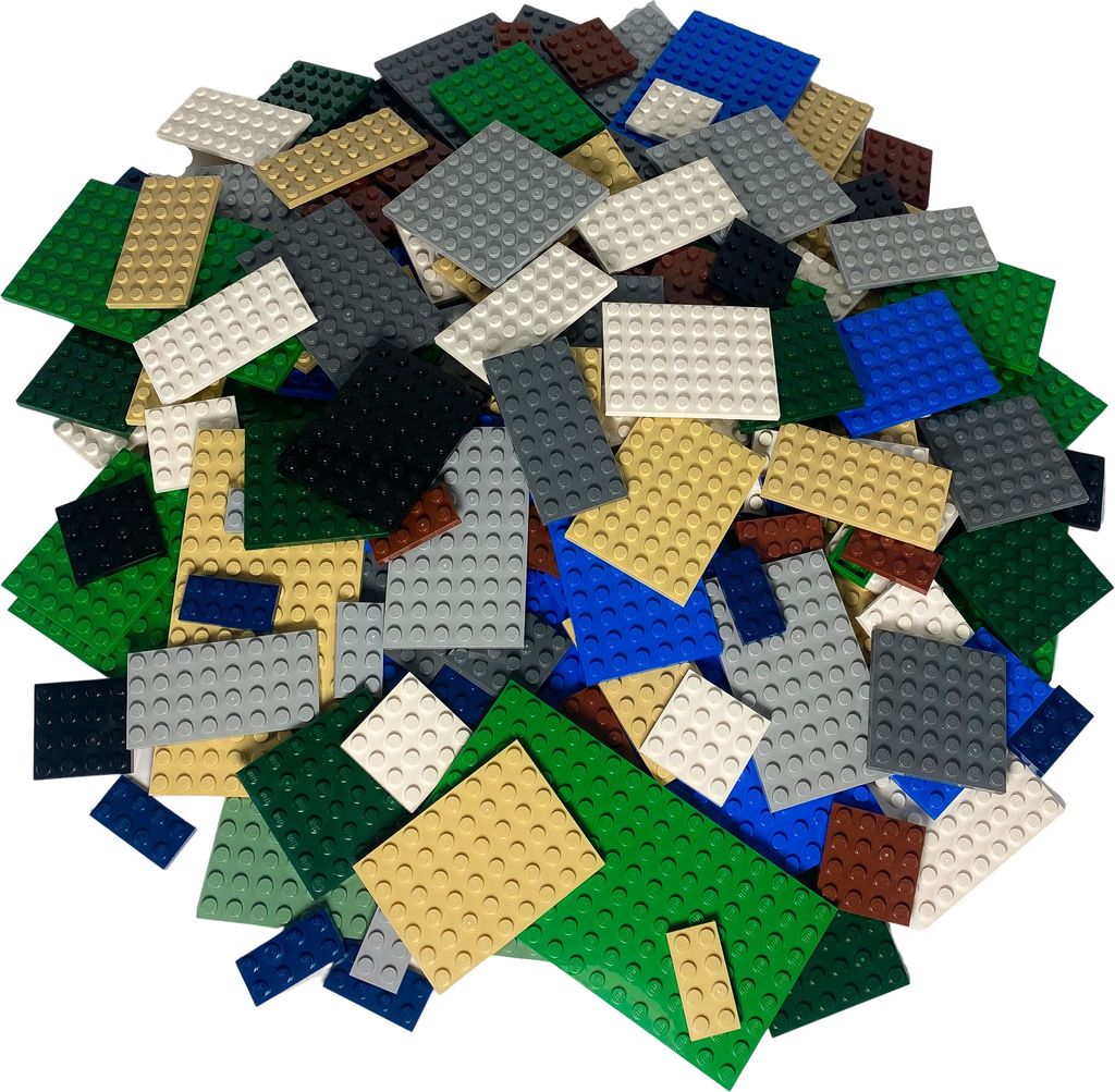 Piastre LEGO® Piastre da costruzione colorate miste NUOVO! Immagine del prodotto 