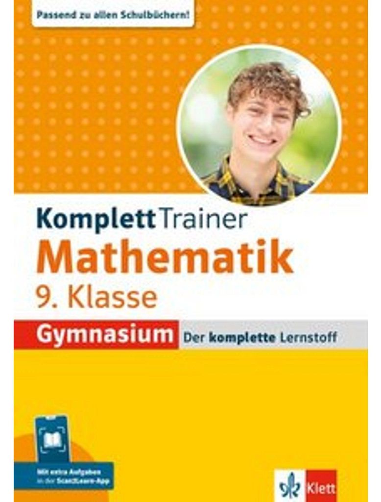 Klett KomplettTrainer Gymnasium Mathematik 9. Klasse Produktbild 