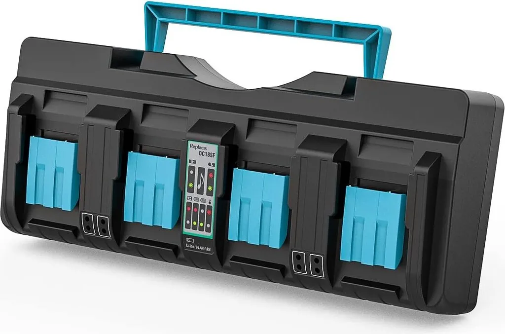 Chargeur DC18SF pour Makita 14,4V-18V : Fini l'Attente entre Charges