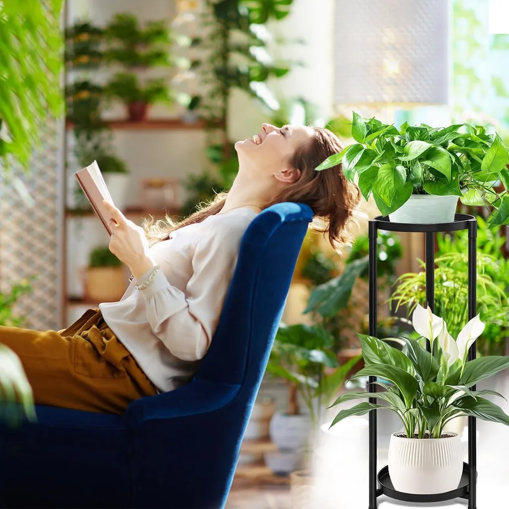 Support plantes intérieur extérieur pour optimiser l'espace salon