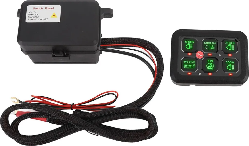 Panneau Électrique 12V Anti-Surcharge 60A pour Organiser vos Circuits LED