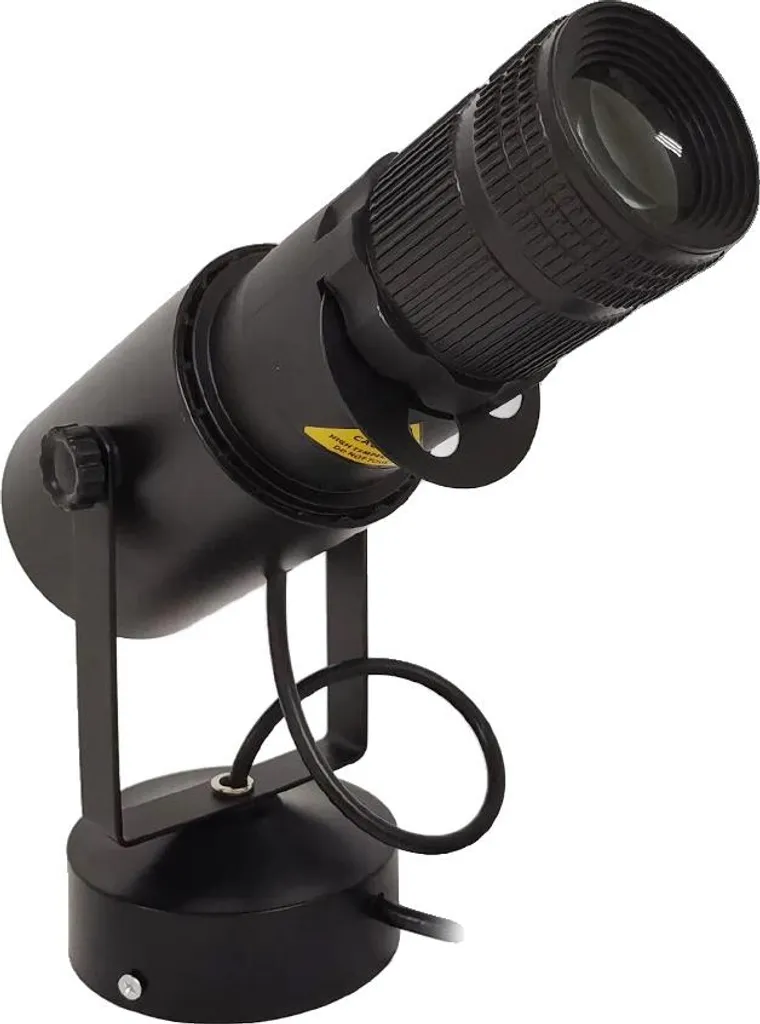 Spotlight Noir Anti-Éblouissement : Focale Réglable pour Zoom Net