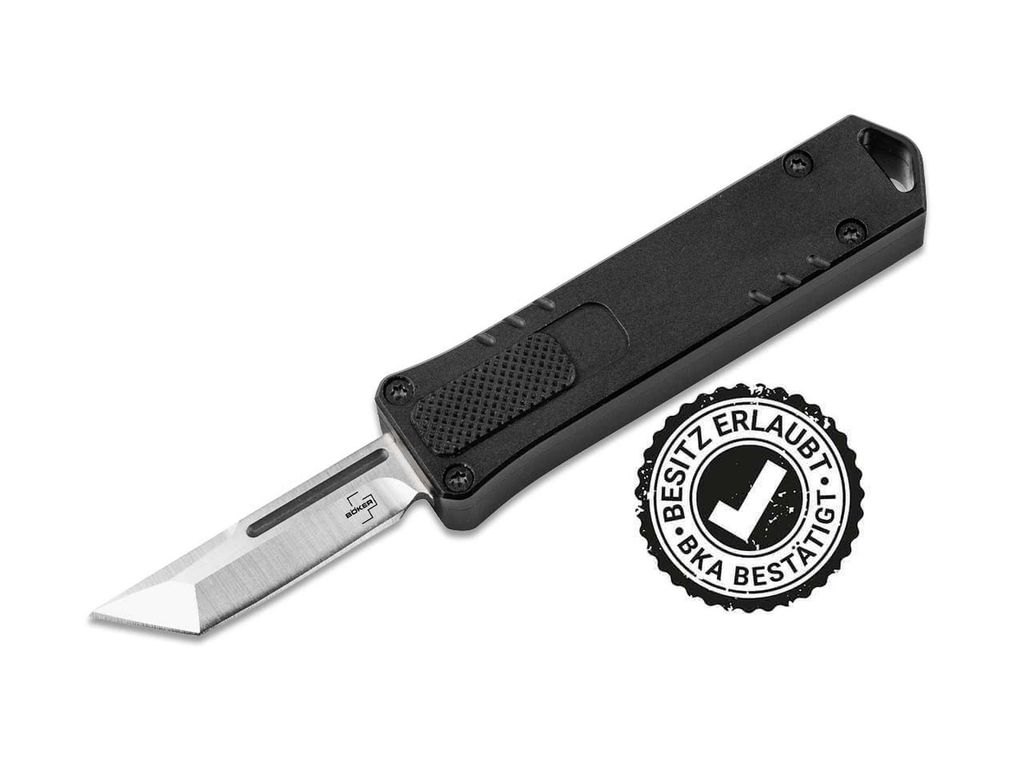 Böker Plus Micro USB OTF Schwarz Tanto Produktbild 