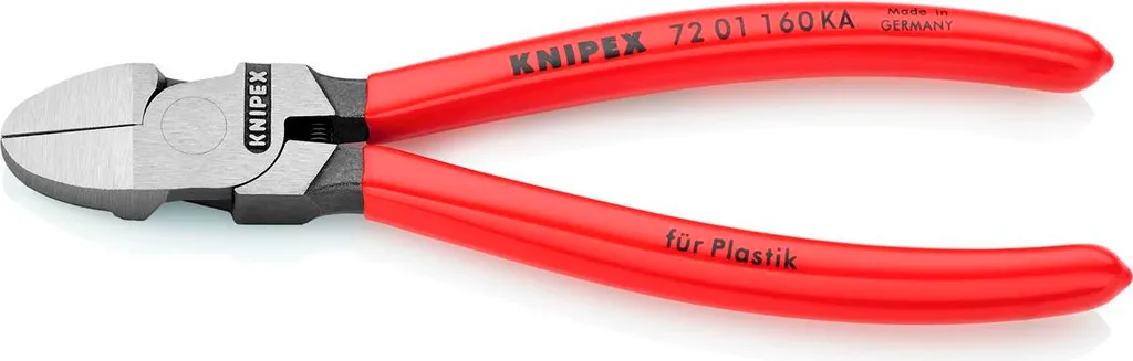 Tronchese Knipex 72 51 160 Per Fibre Ottiche | 160 Mm, Taglio Raso, Durezza 63 HRC, Con Molla