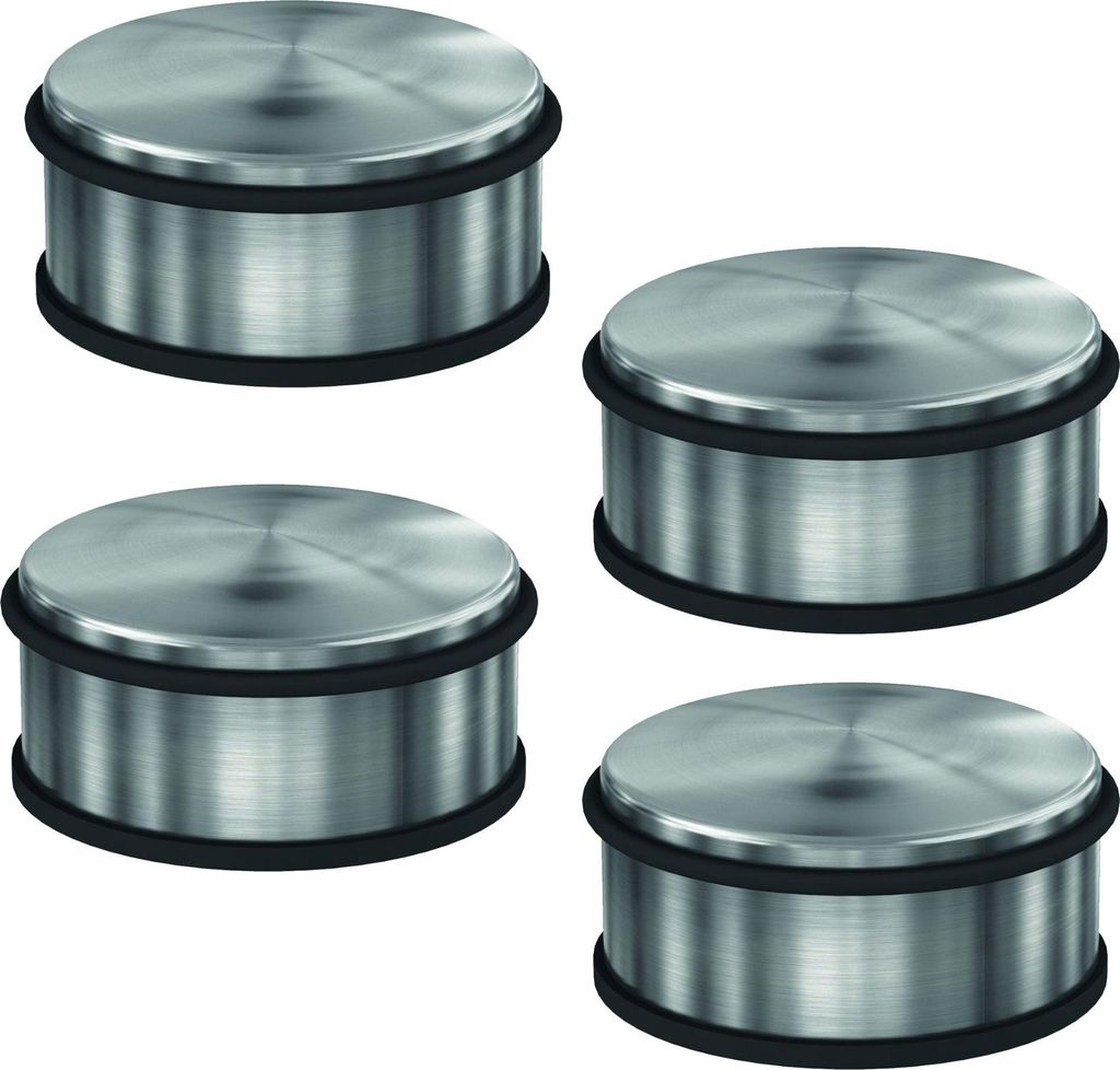 BASI - Boden-Türstopper - SET - 4x BTS 20 - Edelstahl - Produktbild 