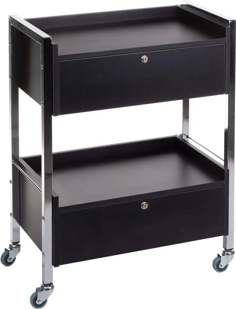 Armoire à cosmétiques BD-6004 Noir Haute Capacité avec Tiroirs Pratiques