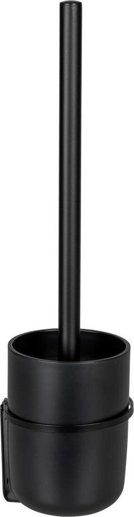WENKO Turbo-Loc WC-Garnitur Carpino in Schwarz 9,5 x 35 x Produktbild 1