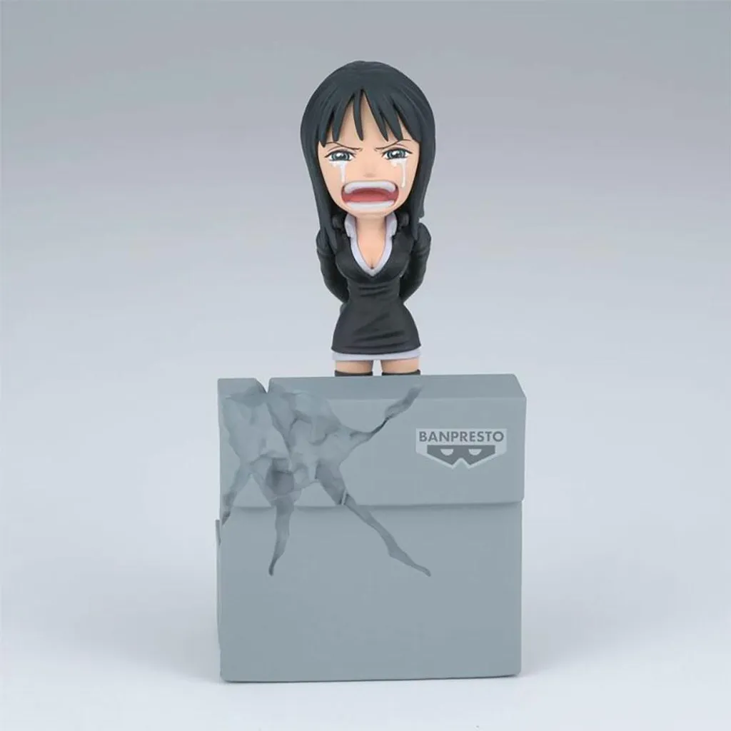 Lot de 2 Figurines de Collection One Piece Luffy et Nico Robin