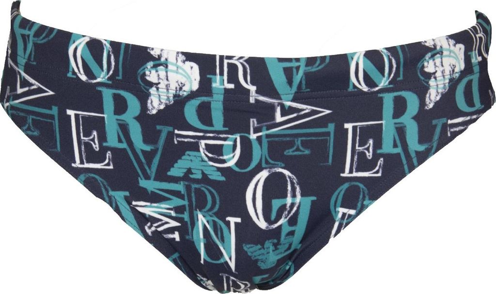 EMPORIO ARMANI Badeslip für Herren Schwimmbecken Spa mit innenliegendem Kordelzug Artikel 211721 3R410 Badeslip, EUR 48 / CN 175/86A, Poliammide 8...