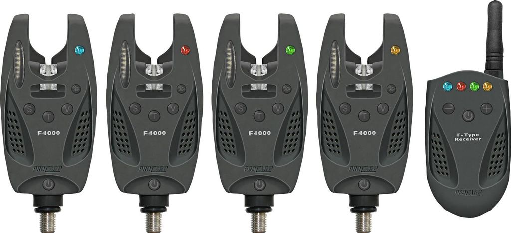 CORMORAN Pro Carp F-4000 2+1, Funkbissanzeiger Komplettset, Produktbild 