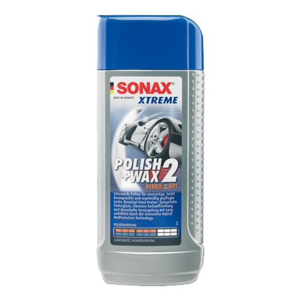 Sonax XTREME Polish+Wax 2 Hybrid NPT 250 Milliliter Dose Reifen