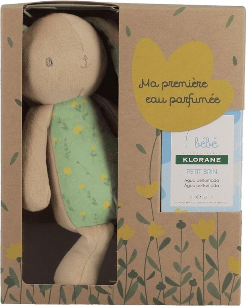 Klorane Petit Brin Set Baby Edt z miękką zabawką 50ml Zdjęcie produktu 