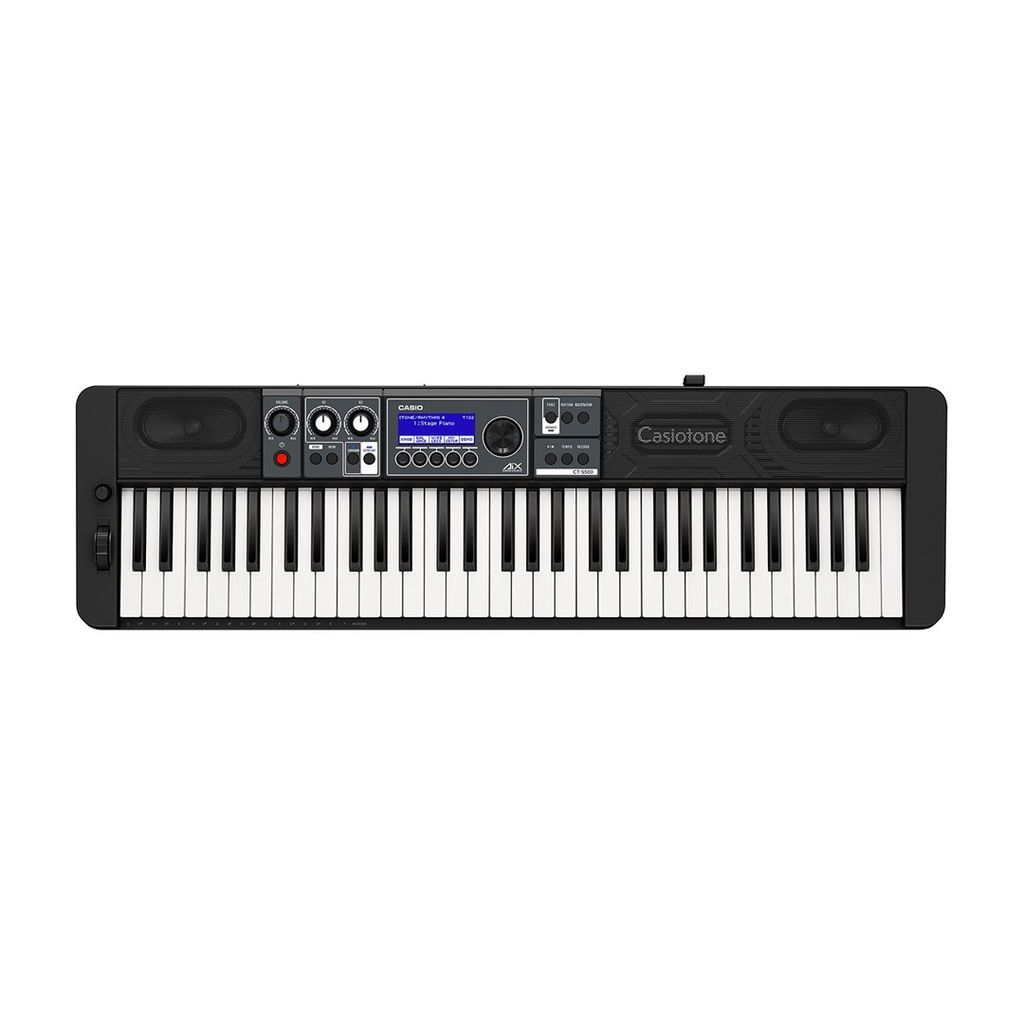 Casio CT-S500 Keyboard mit Touch Response Black