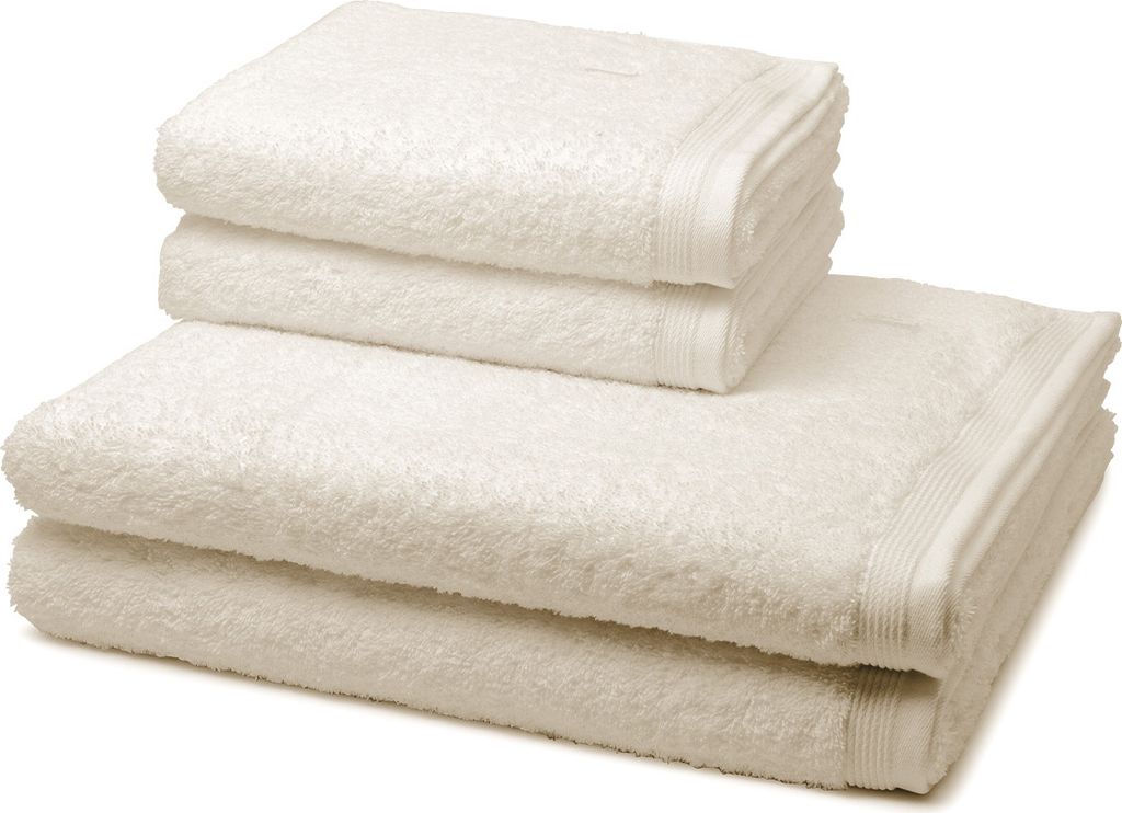 Möve Superwuschel 2 X Handtuch 2 X Duschtuch im Set Extraweiches Handtuch, Aus 100% hochwertiger Baumwolle, Mit eingesticktem Markenlogo