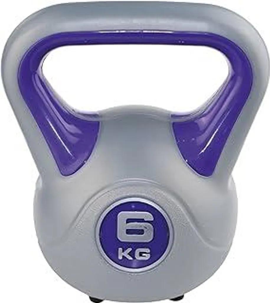 Kettlebell Sveltus 6 kg Viola - Attrezzo Fitness Design per Casa