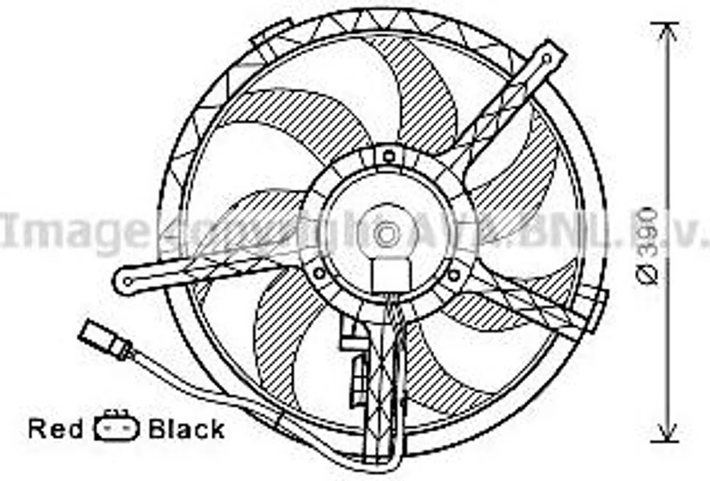 Ventilateur pour Radiateur Mini Countryman - Remplacement OE 17422754854