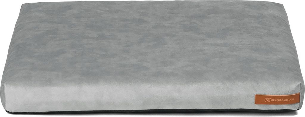 Rexproduct - SoftPet Hundebett Hundematratze aus Recycling-Stoffen Abnehmbarer Bezug mit Reißverschluss Waschbar und Einfach zu Reinigen Größe ...