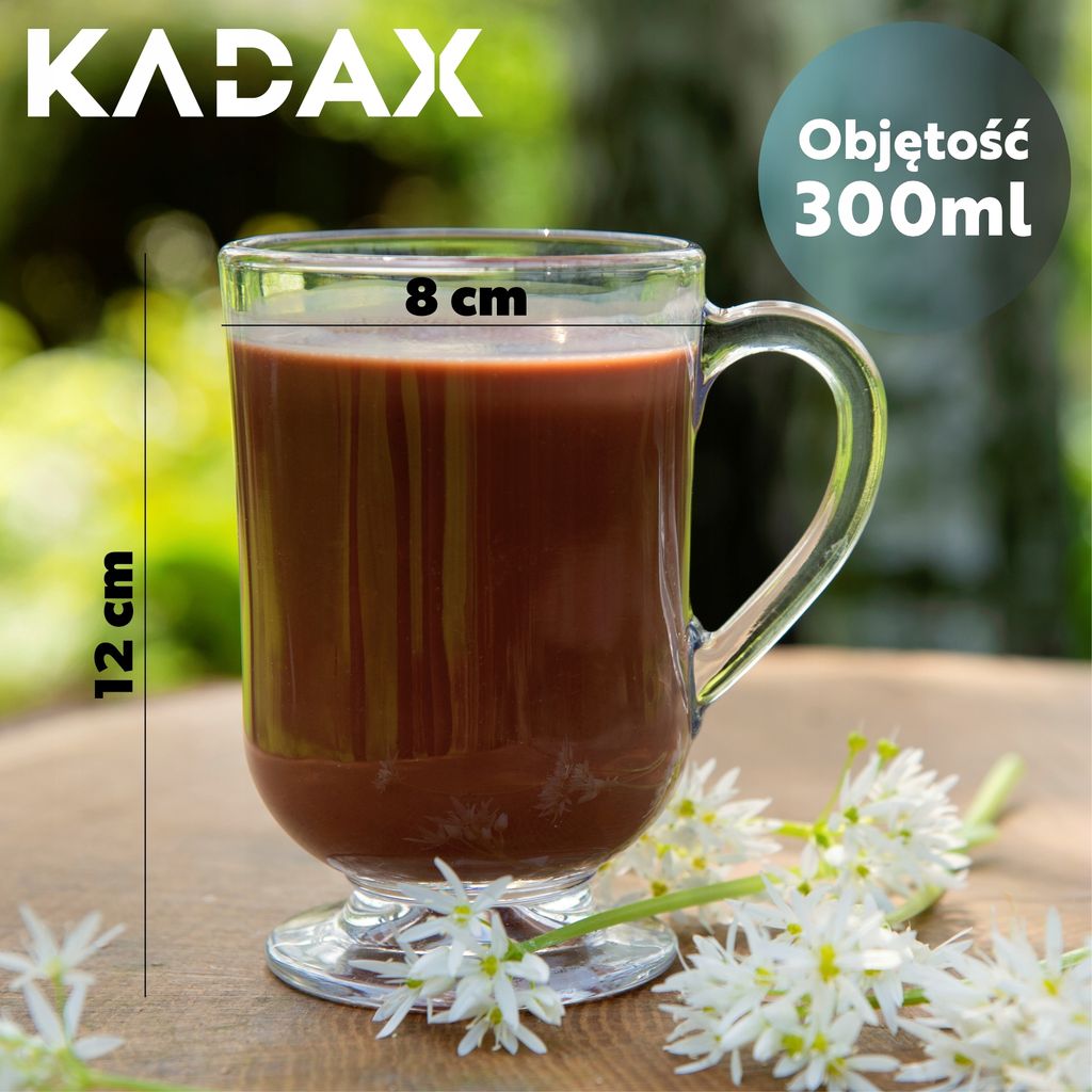 Set 4 Bicchieri In Vetro Borosilicato Per Latte Macchiato 250 Ml - Con Cannucce E Spazzola - Per Caffè E Bevande