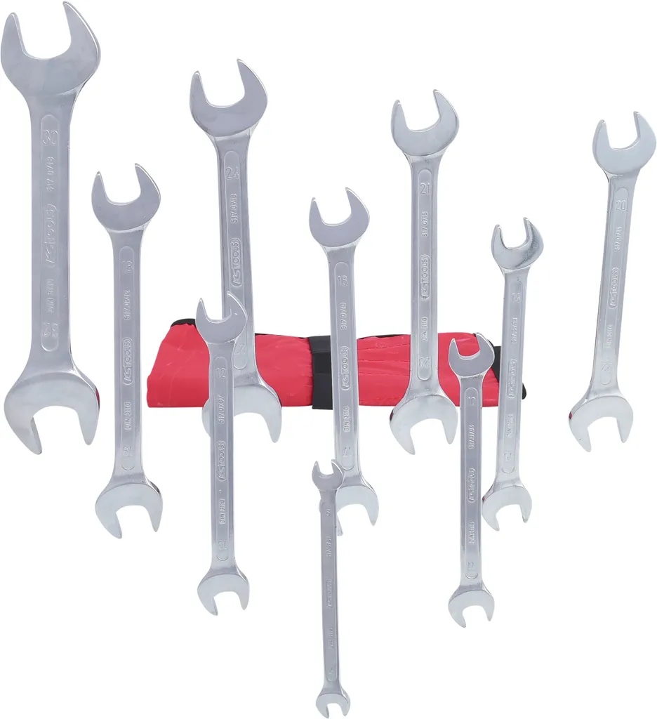 Set Chiavi Fisse KS TOOLS 11 pz Acciaio Forgiato per Manutenzione